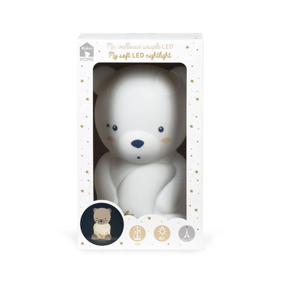 Ma veilleuse souple ours - Silicone<Kaloo Outlet