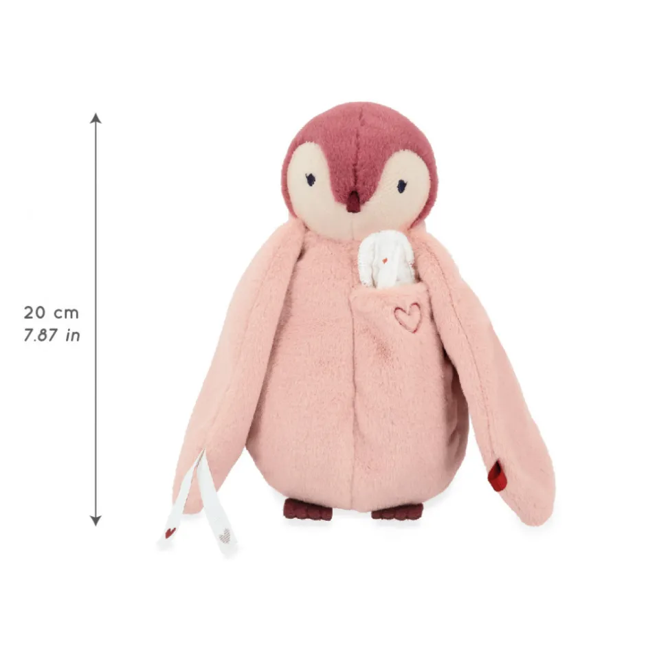 peluche__bisous_manchot_rose_10.webp Peluche à bisous manchot Rose<Kaloo Outlet