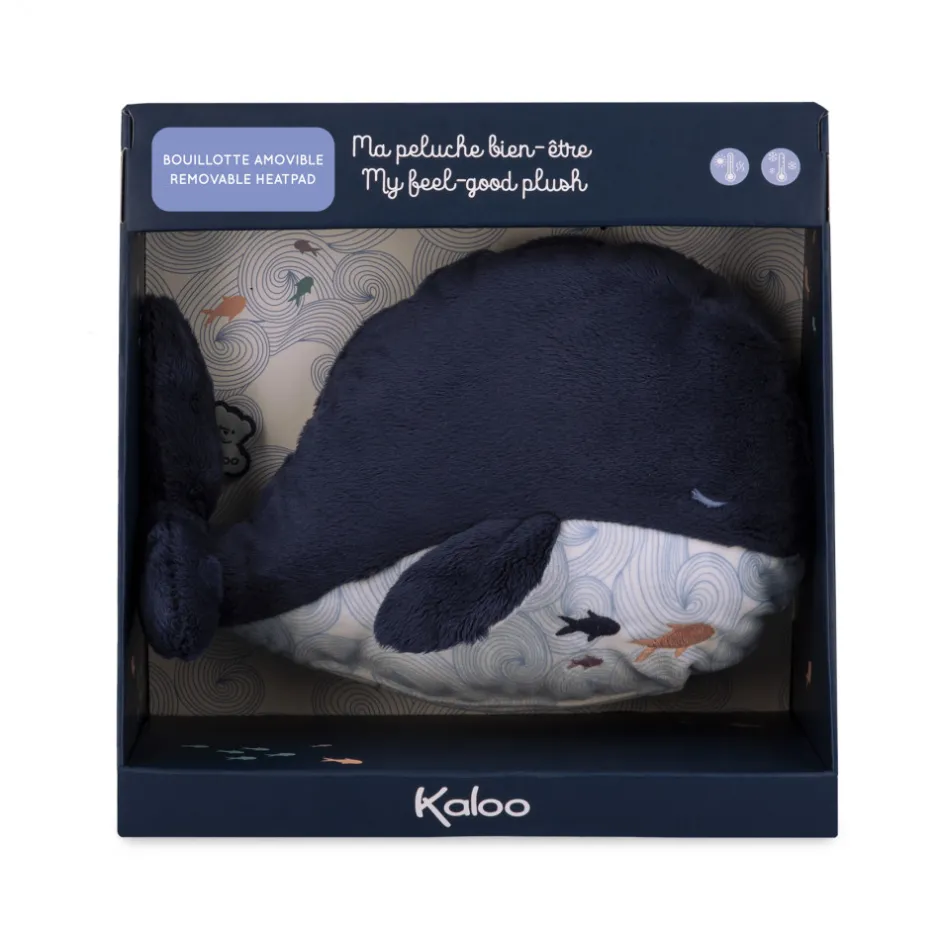 Peluche bouillotte chaud et froid Baleine<Kaloo Discount