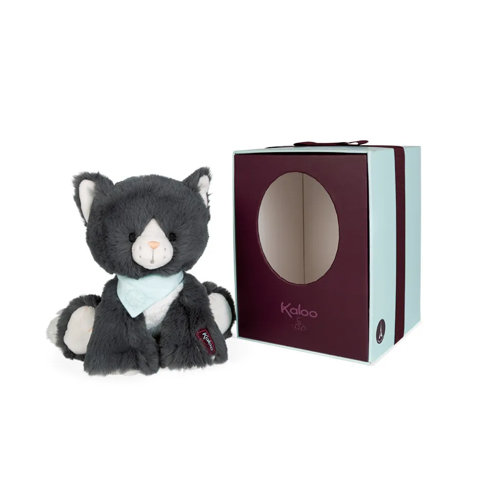 Peluche chat Chamallow - 17 cm<Kaloo Hot
