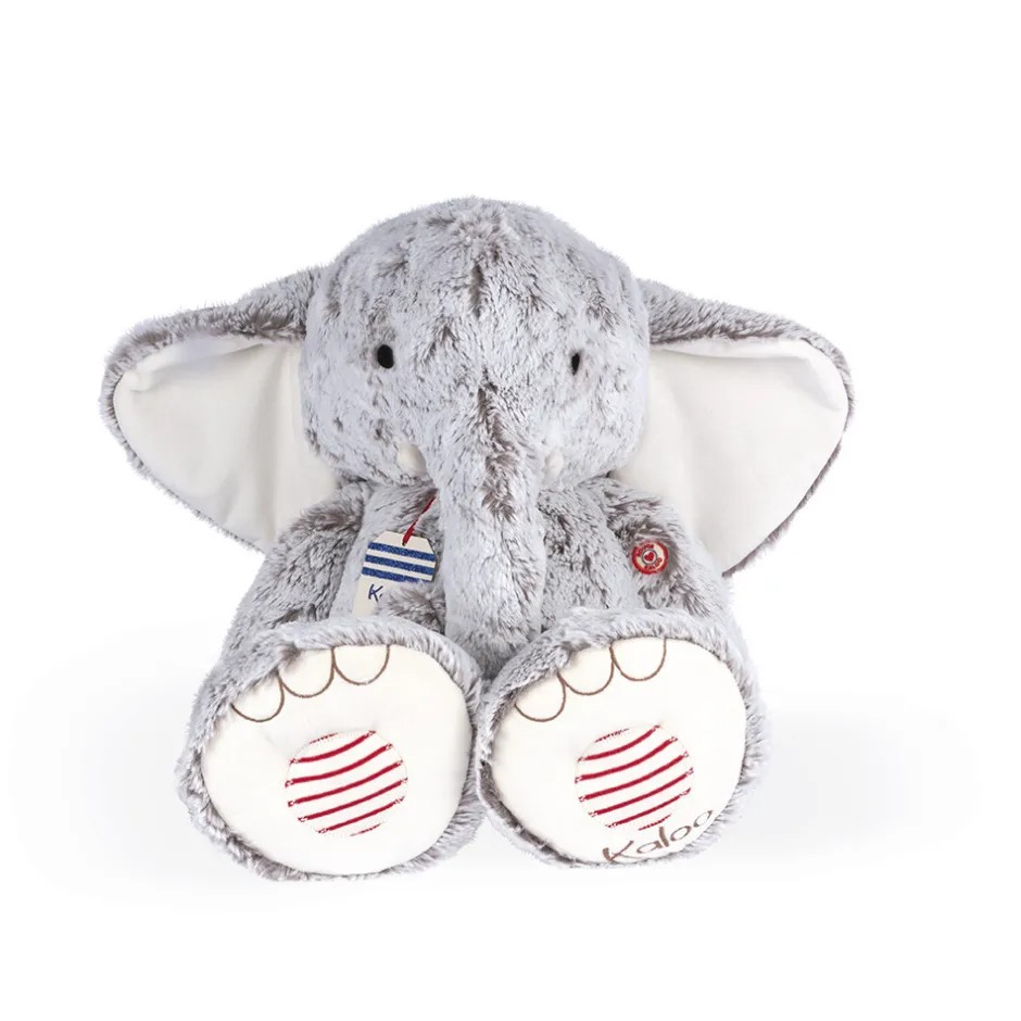 Peluche éléphant Gris prestige Noa - 55 cm<Kaloo Outlet