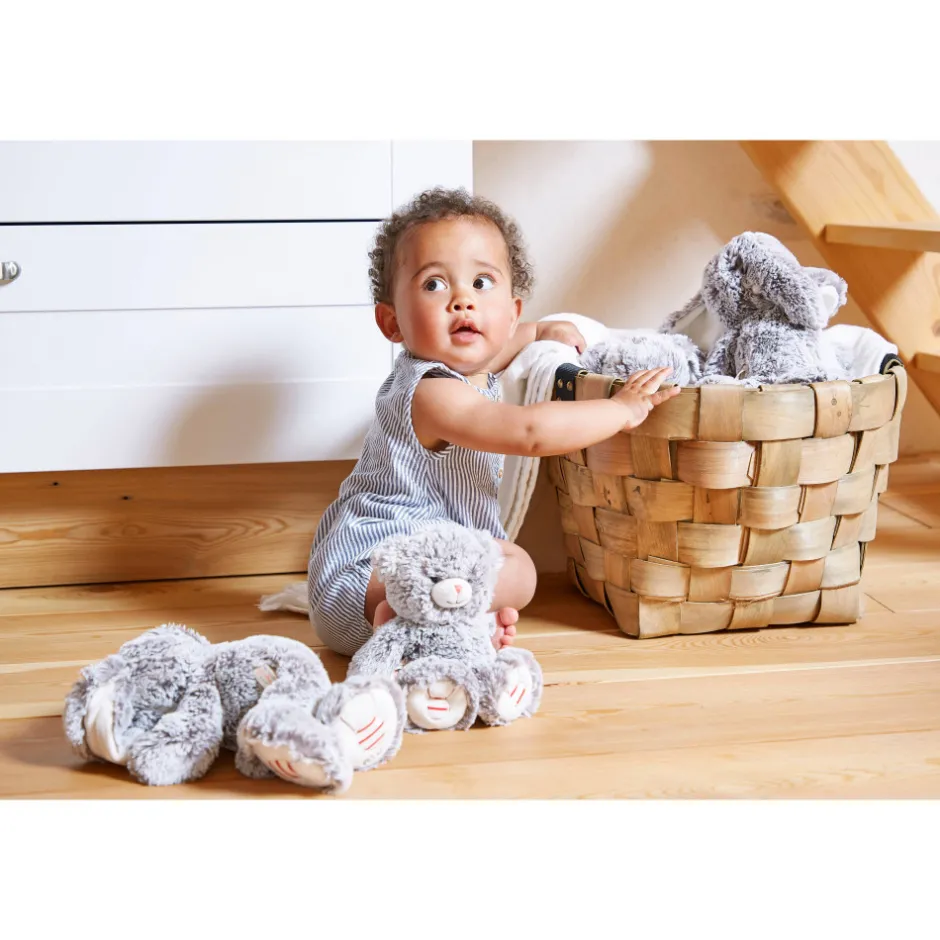 Peluche éléphant Gris prestige Noa - 24 cm<Kaloo Online