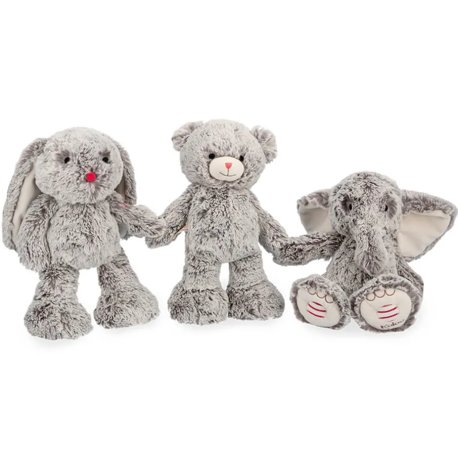 peluche_musicale_ours_gris_prestige_ma_4.webp Peluche musicale ours Gris prestige Maé<Kaloo Best Sale