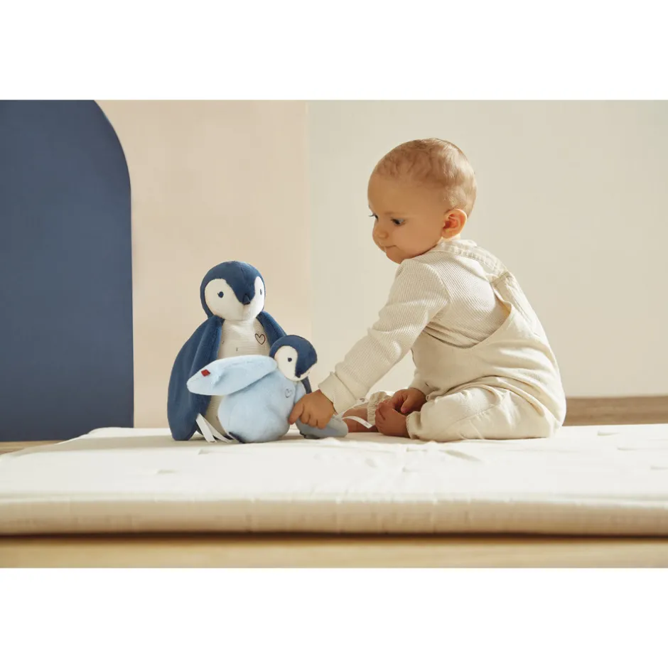 peluches_manchots_clins_bleus_2.webp Peluches manchots câlins Bleus<Kaloo Best